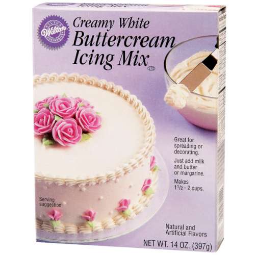 Creamy White Buttercream Icing Mix